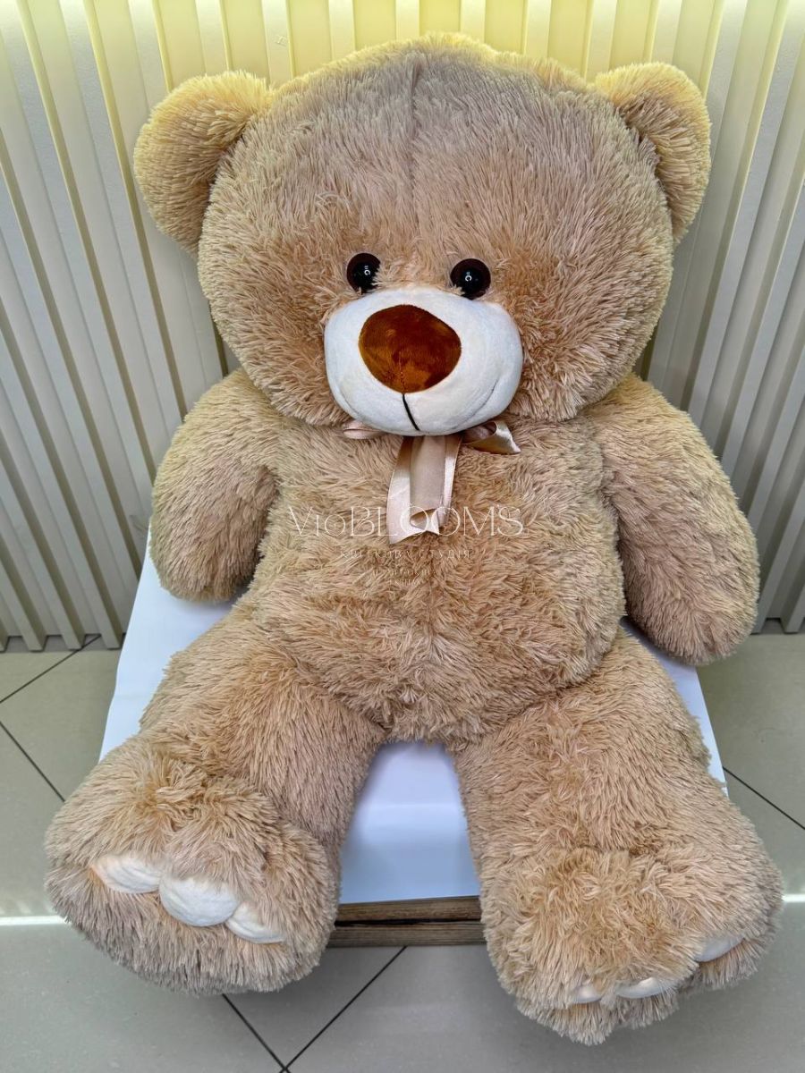 Ведмедик бежевий L